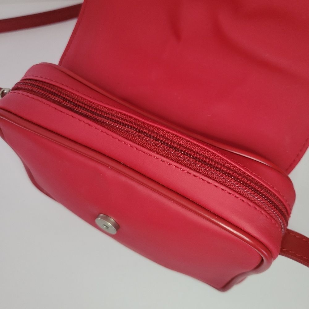 Esprit Red Mini Crossbody Purse Bag - Picture 8 of 15